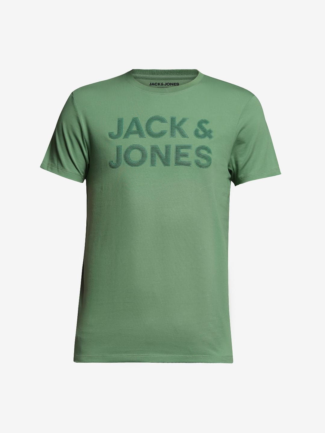 Green Logo Print T-shirt
