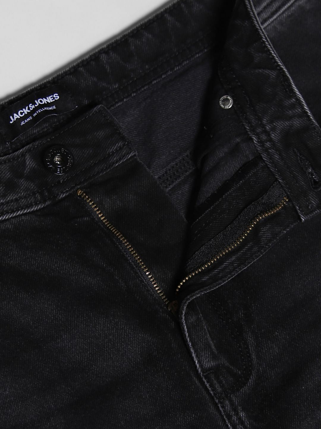 Black Distressed Dario Loose Fit Jeans