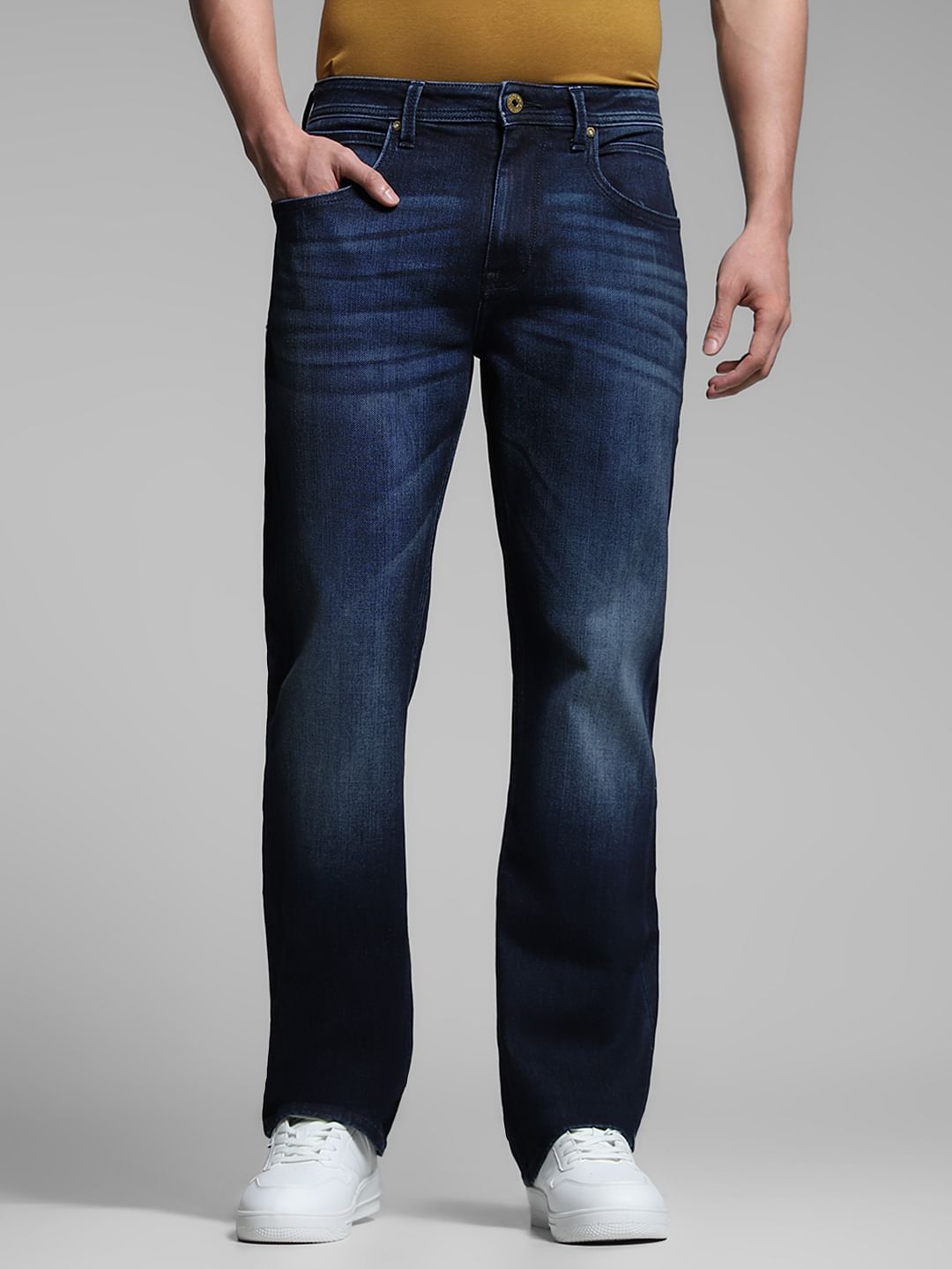 Blue Cliff Bootcut Jeans