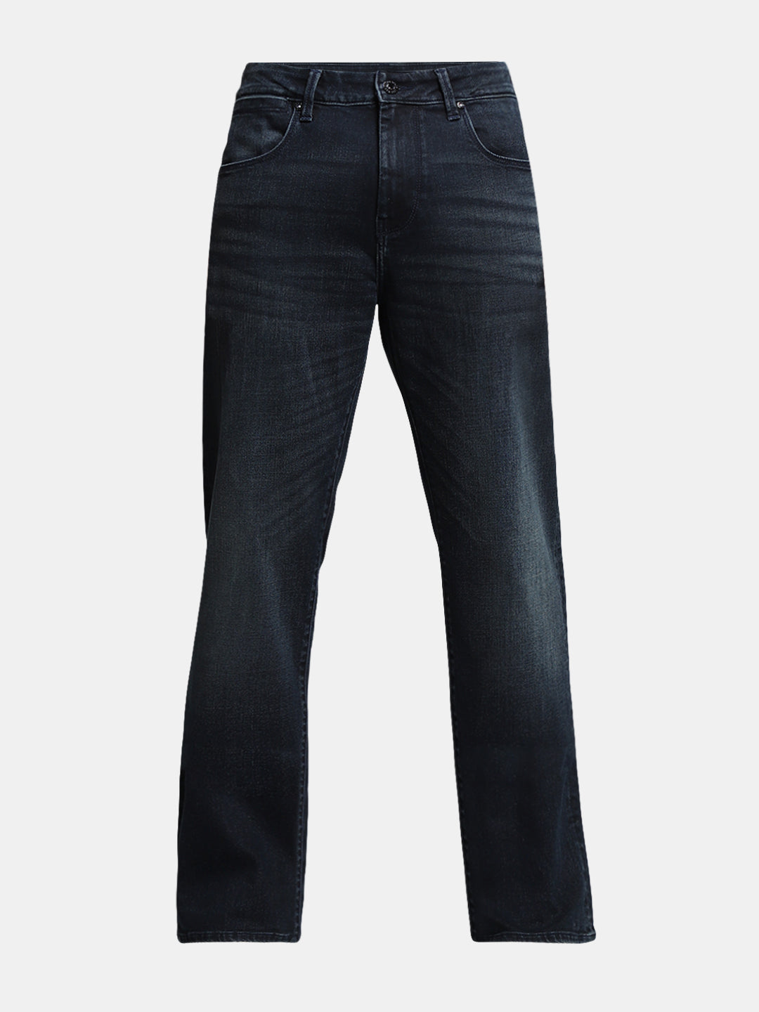 Dark Blue High Rise Cliff Bootcut Jeans