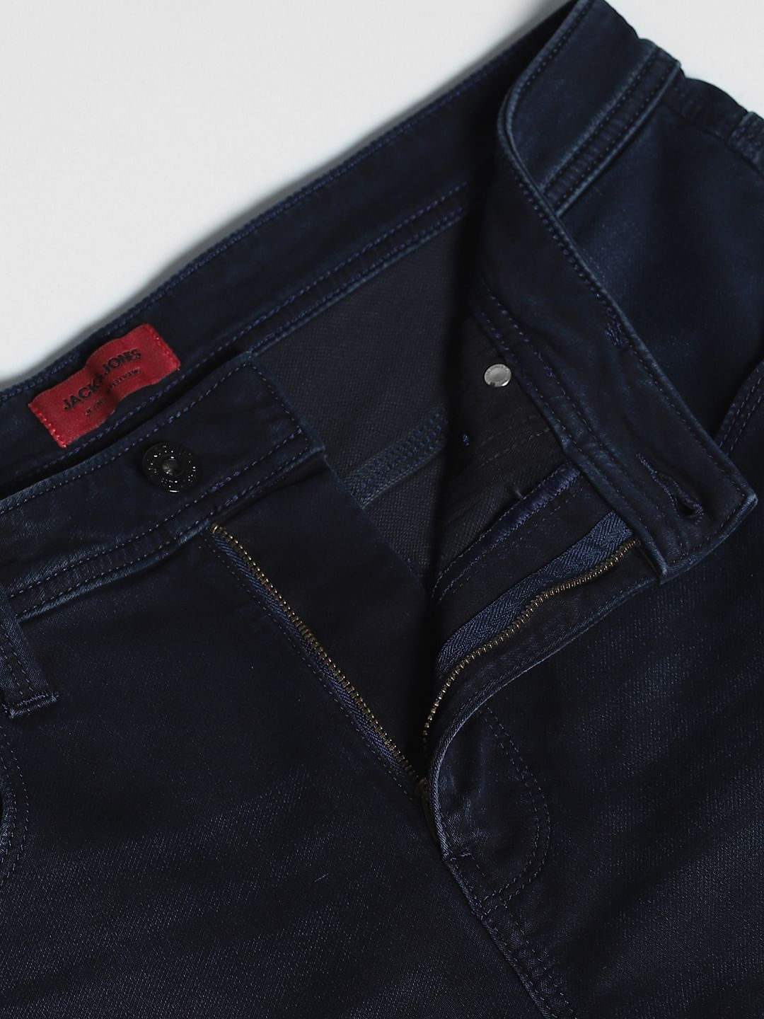 Blue High Rise Cliff Bootcut Jeans