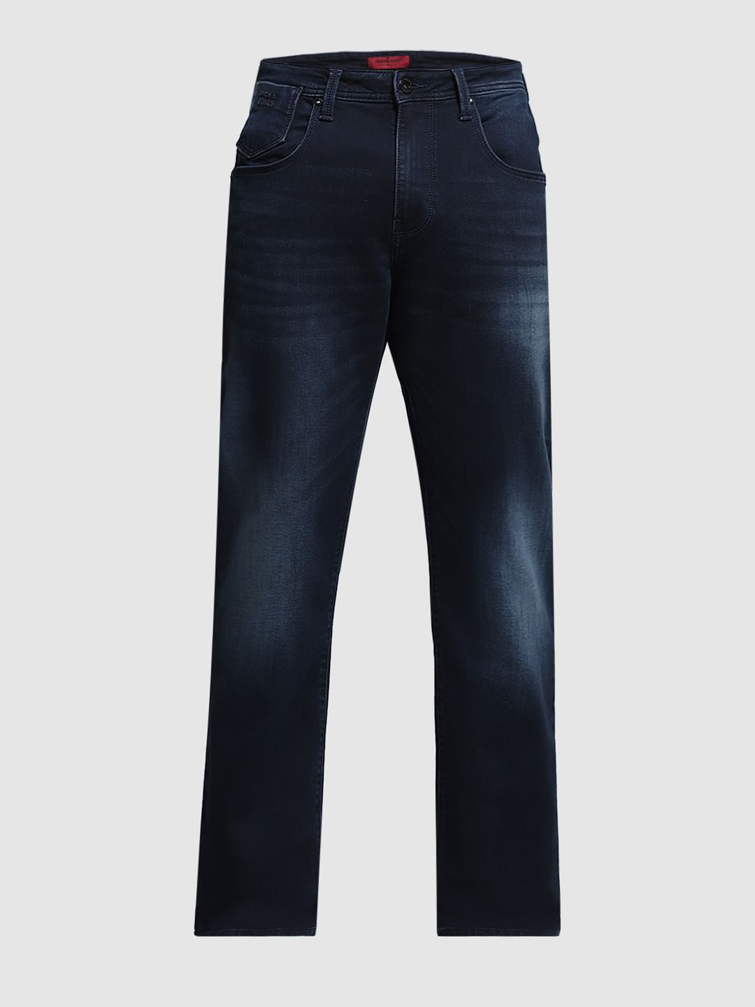 Blue High Rise Cliff Bootcut Jeans
