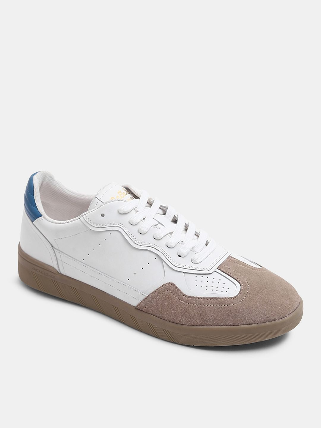 White Premium Leather Sneakers