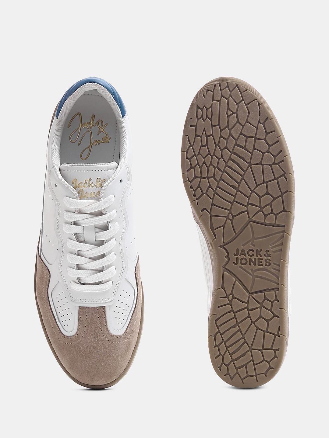 White Premium Leather Sneakers