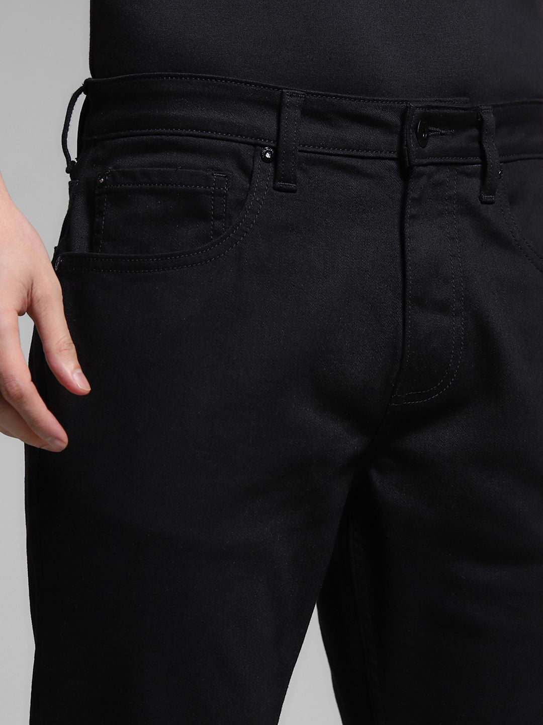 Black Cliff Bootcut Jeans
