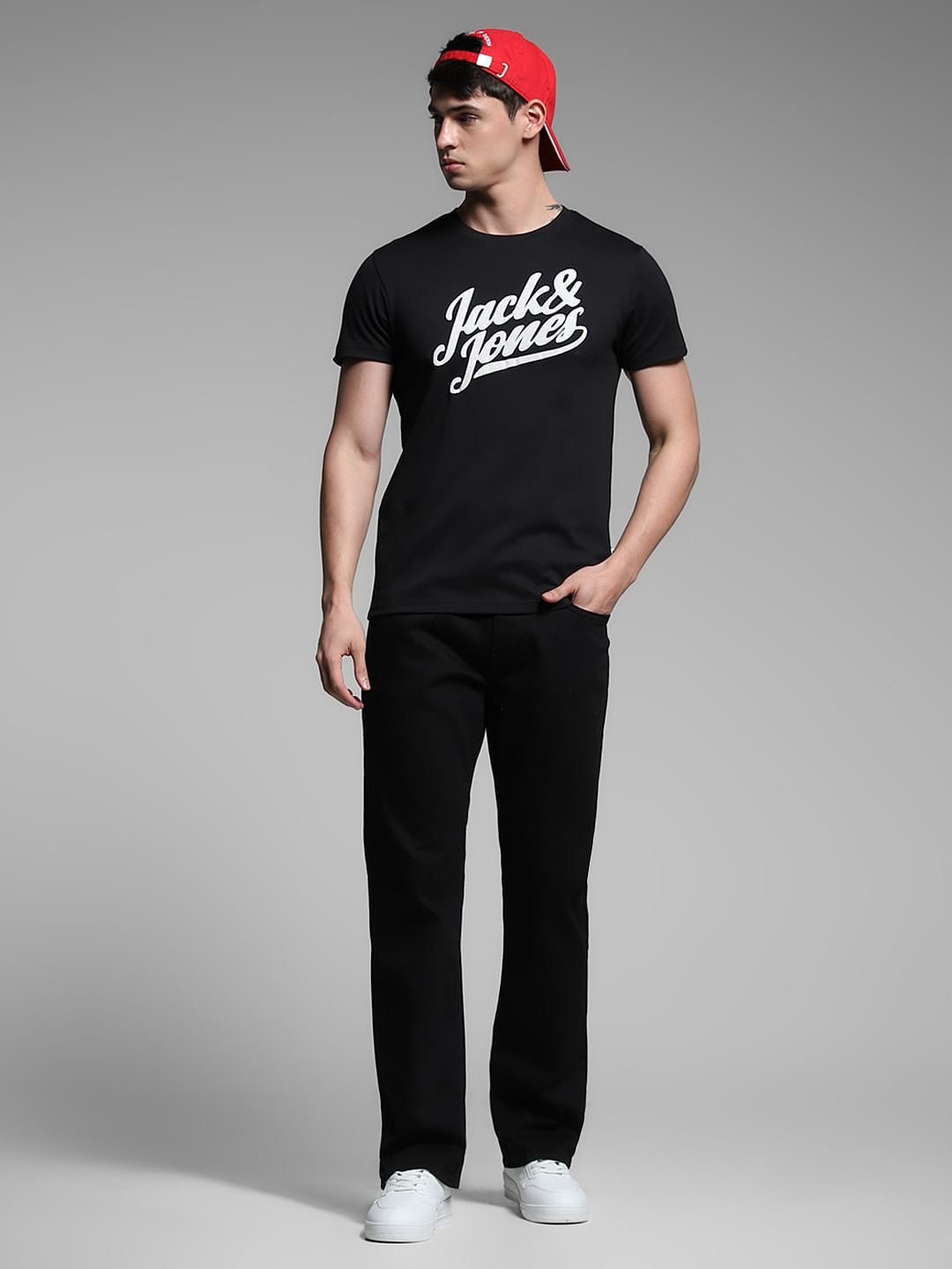 Black Cliff Bootcut Jeans