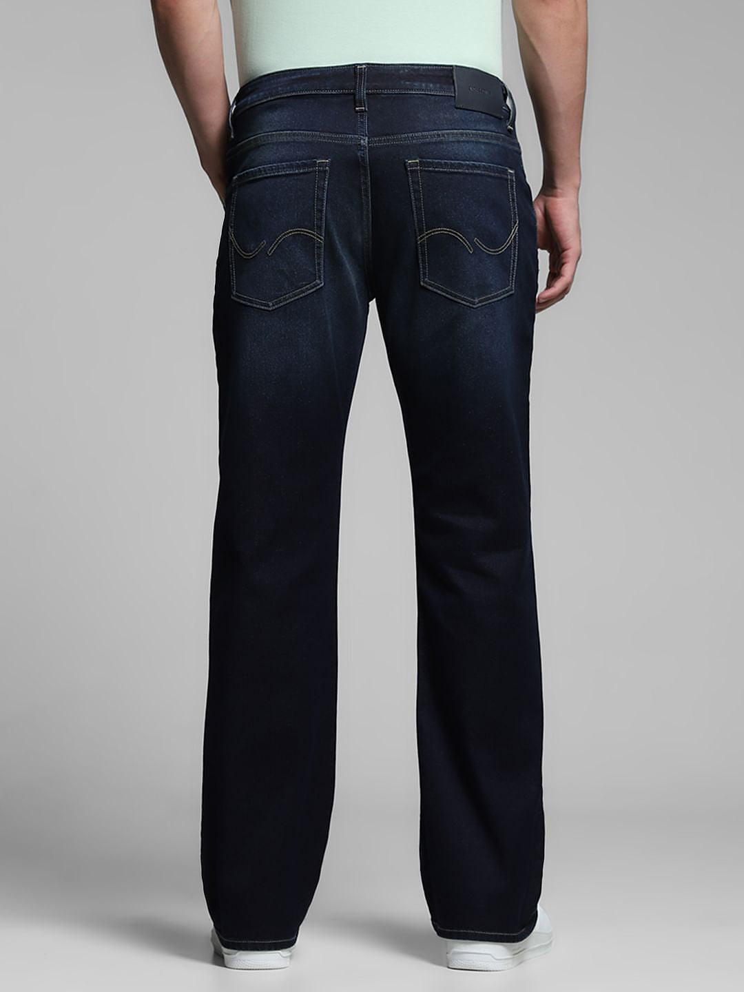 Dark Blue Cliff Bootcut Jeans