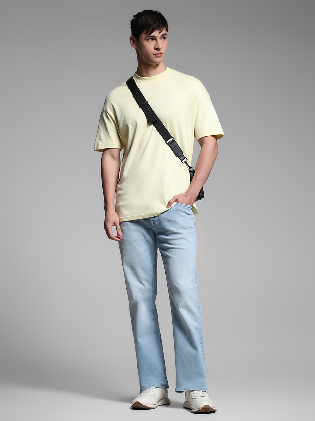 Light Blue Cliff Bootcut Jeans