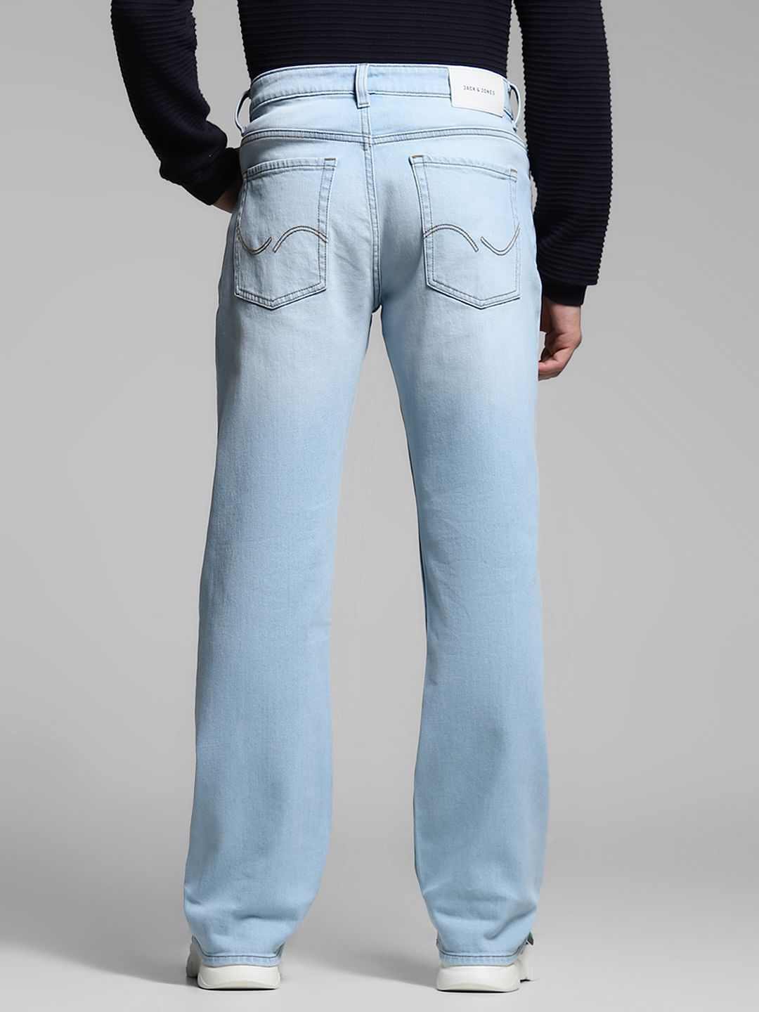 Light Blue High Rise Cliff Bootcut Jeans