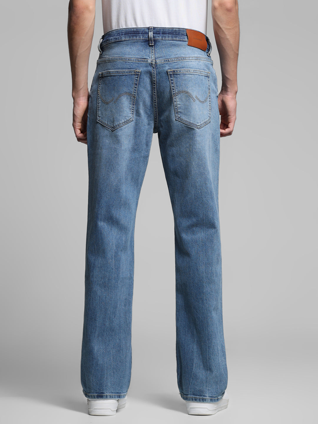 Light Blue High Rise Cliff Bootcut Jeans