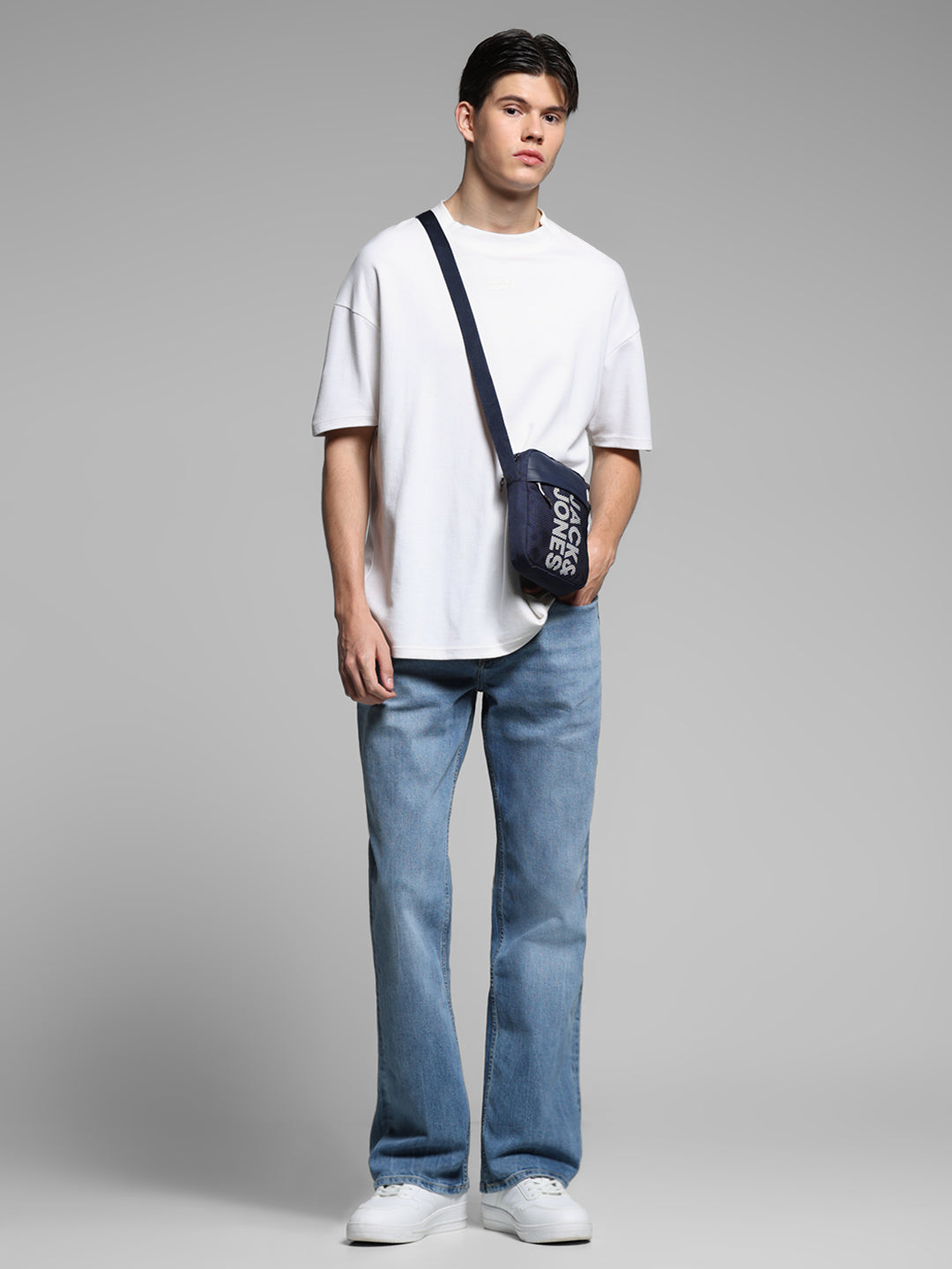 Light Blue High Rise Cliff Bootcut Jeans