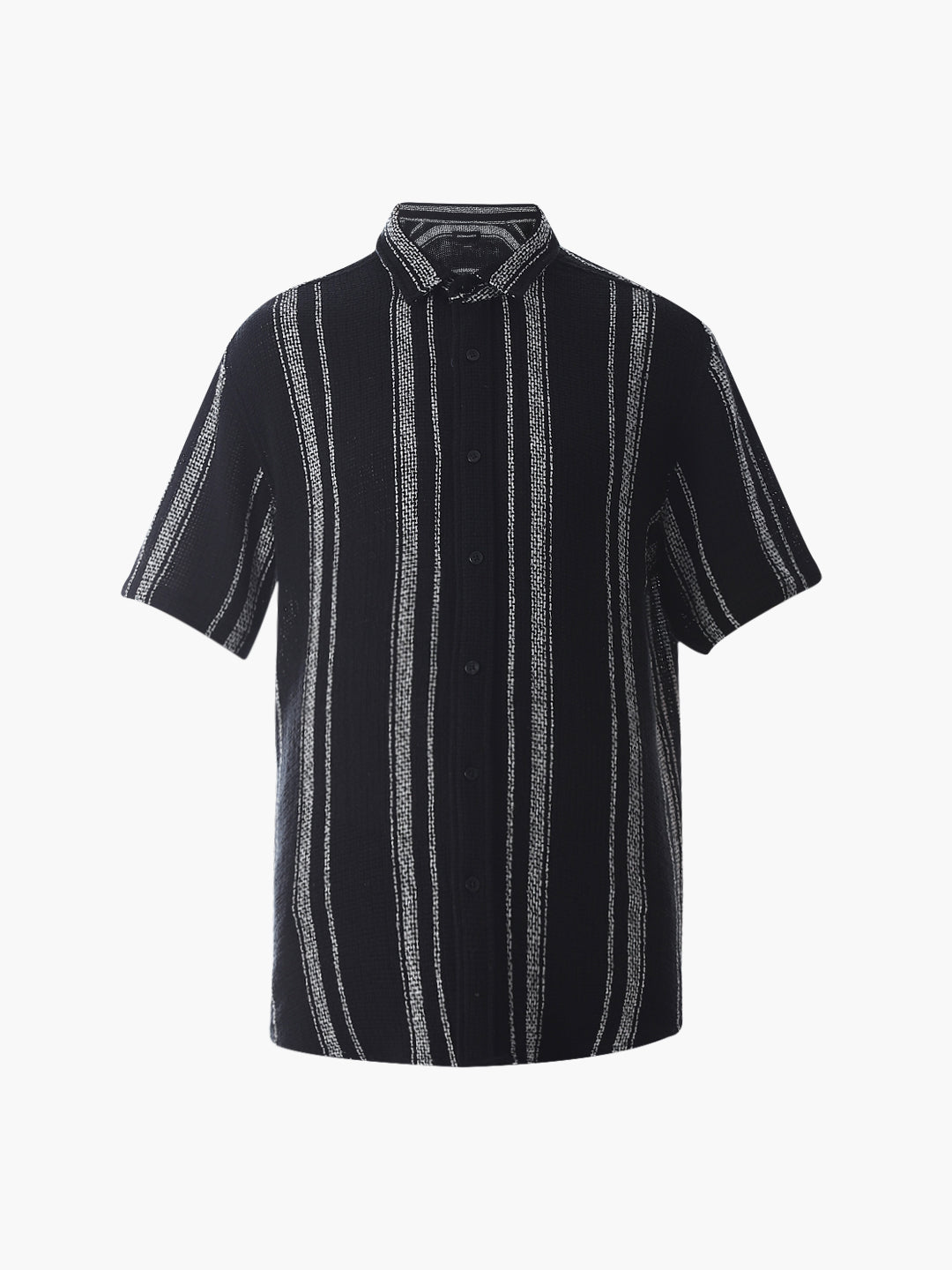 Striped Oversized Cotton Shirt