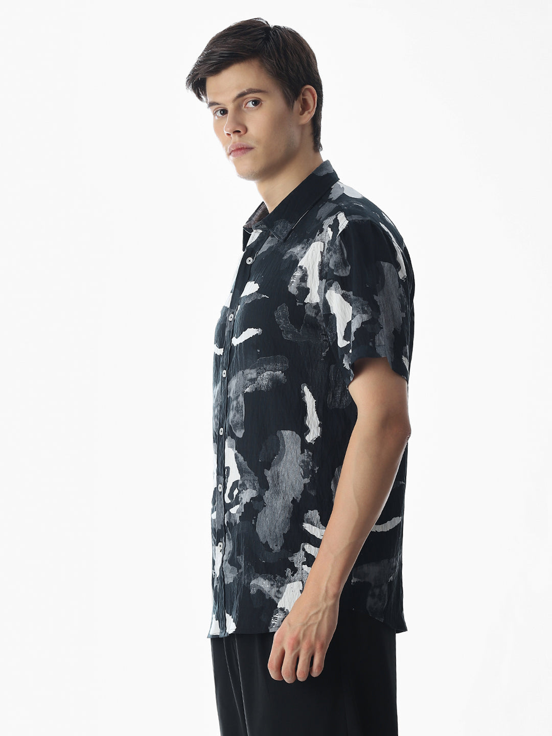 Comfort Fit Printed Shirt