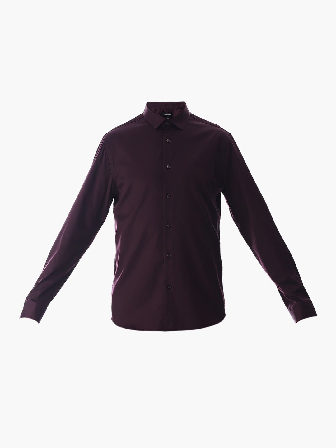 Stretch Slim Fit Full Sleeves Shirt - Purple