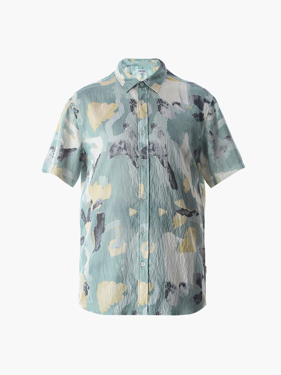 Comfort Fit Printed Shirt - Green