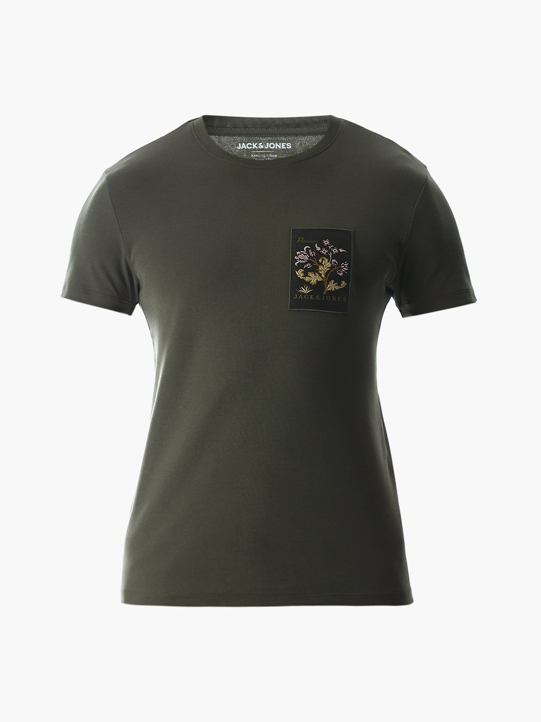 Printed Patch Pocket T-shirt