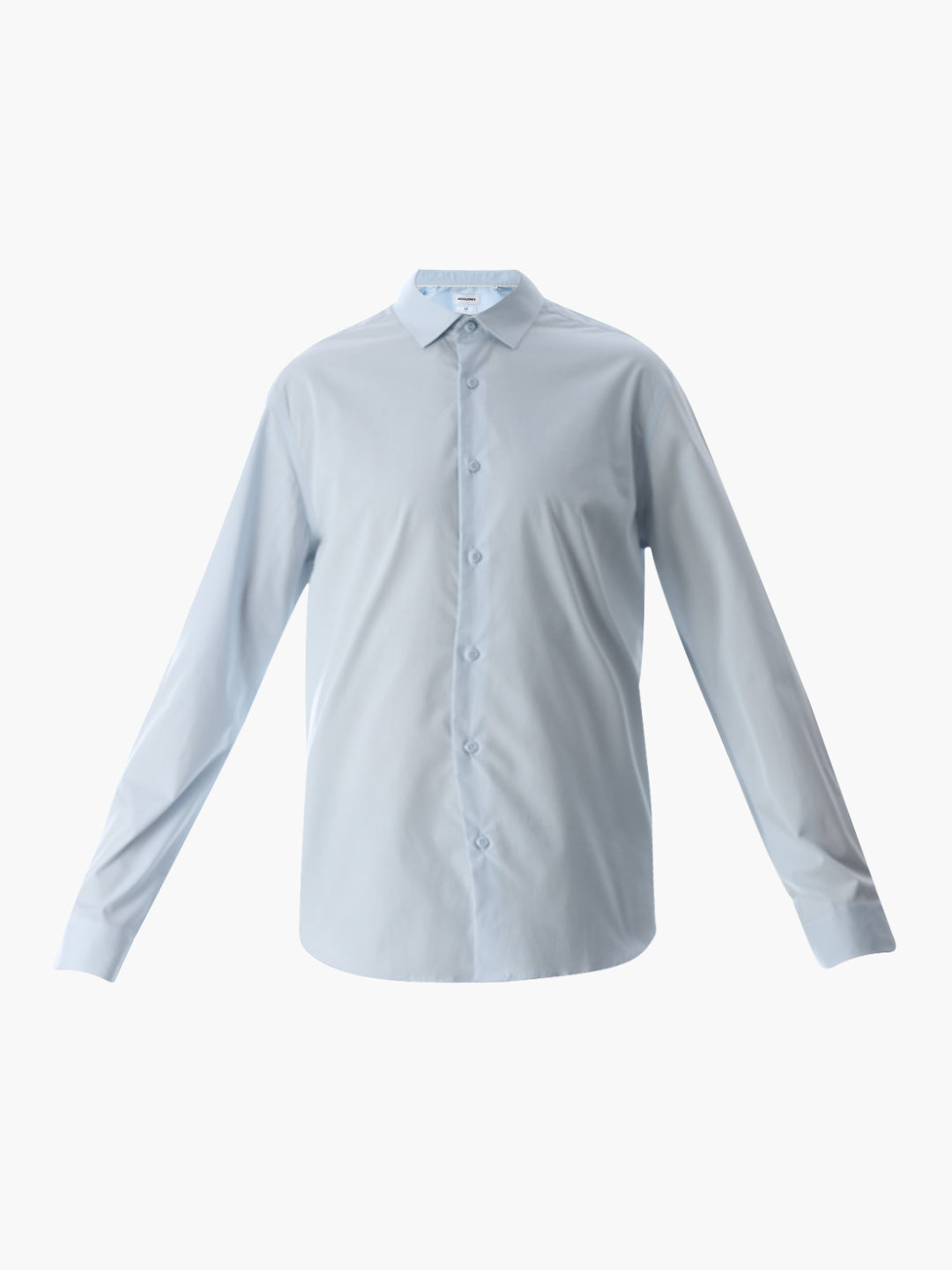 Stretch Slim Fit Full Sleeves Shirt - Light Blue