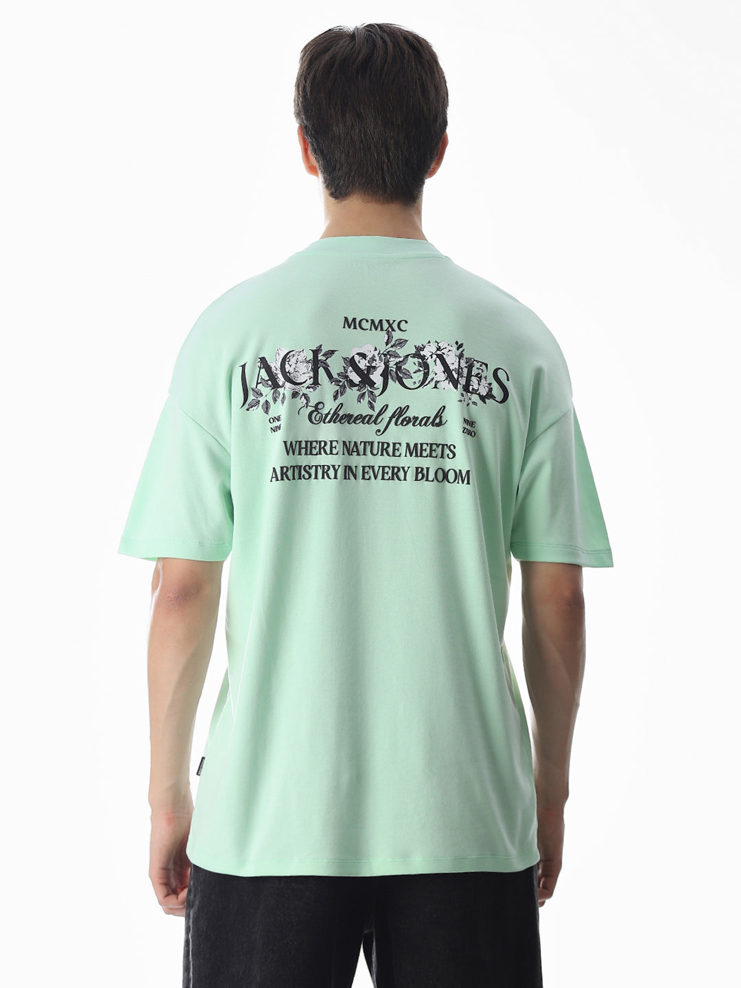 Oversized Logo Print T-shirt