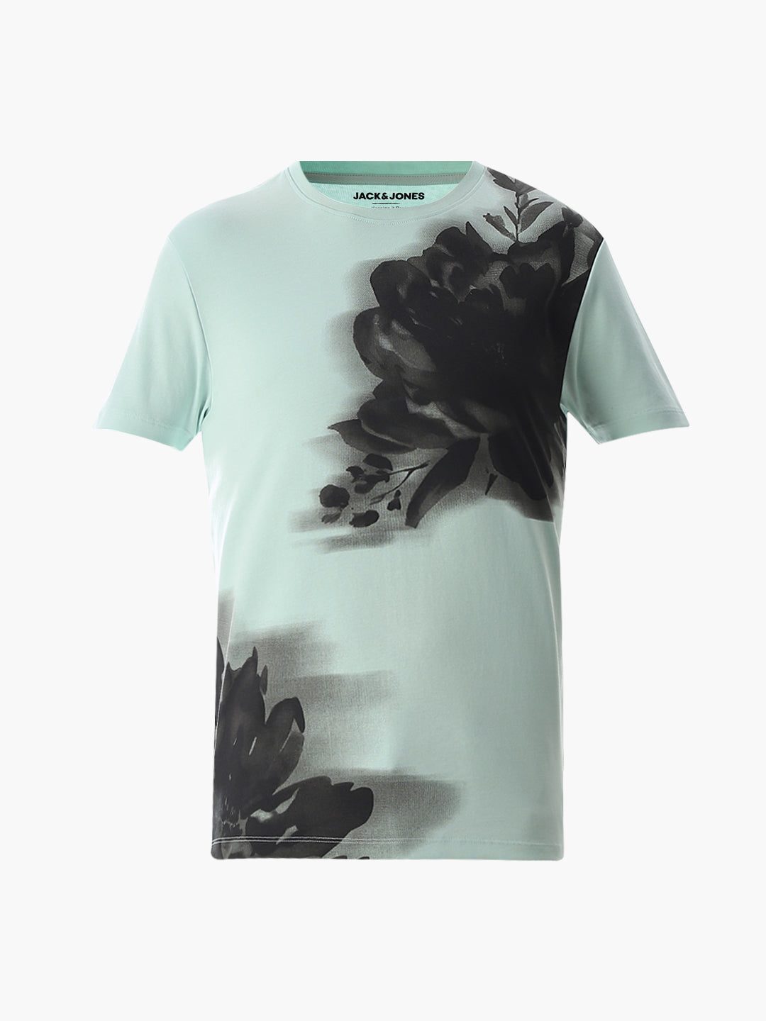 Printed Slim Fit T-shirt - Green