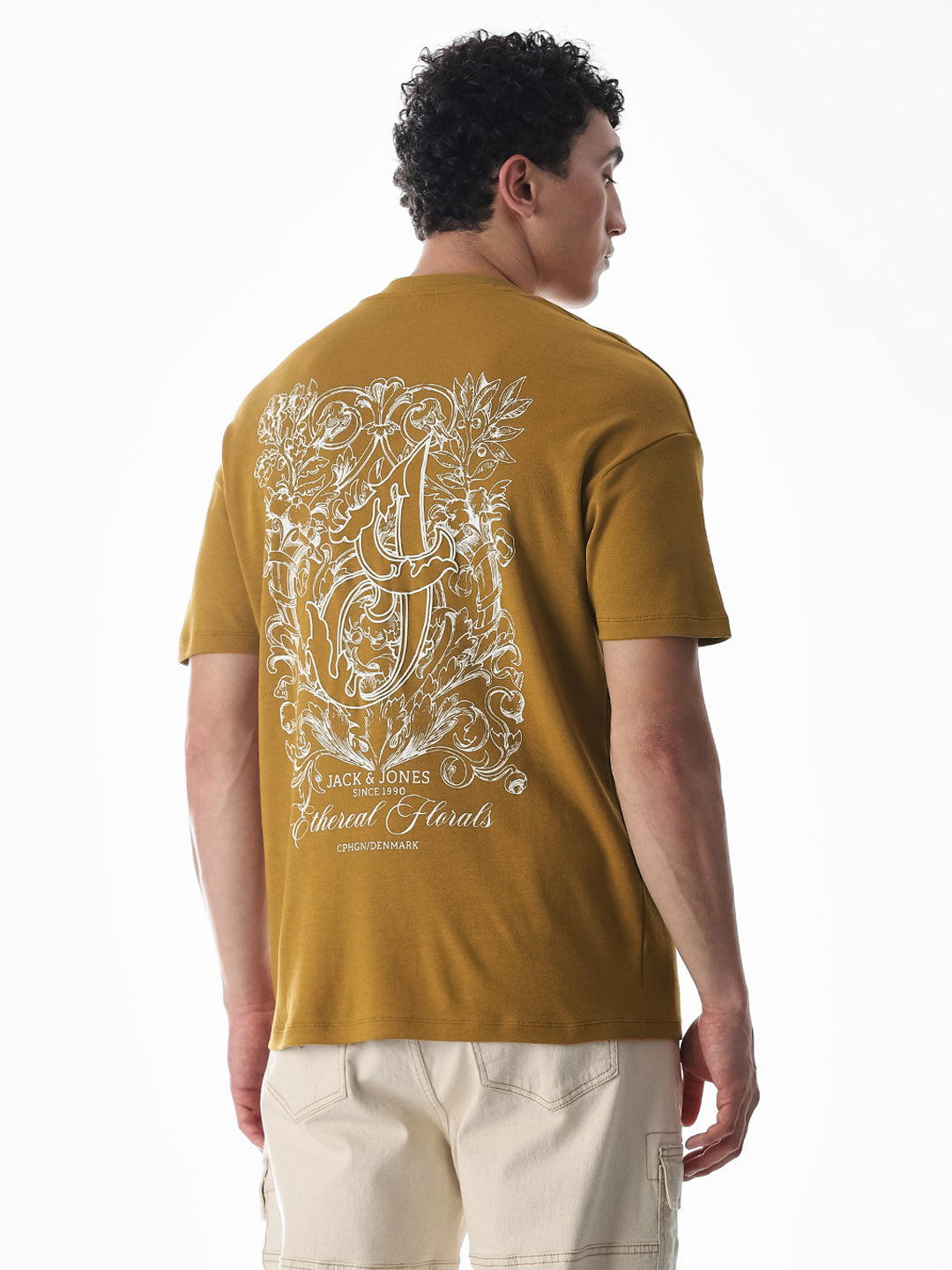 Oversized Knitted Printed T-shirt