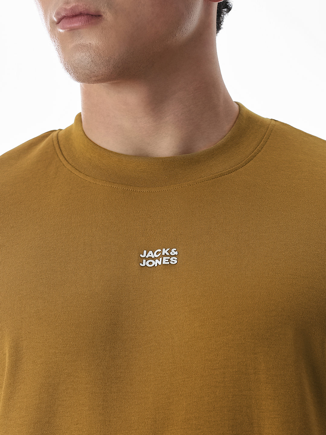 Oversized Knitted Printed T-shirt