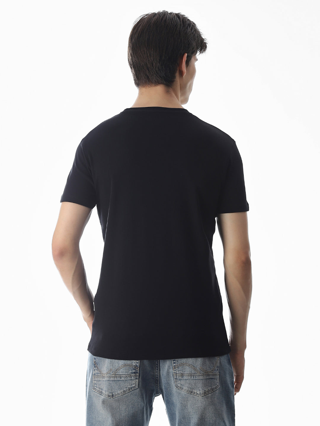 Cut & Sew Slim Fit T-shirt