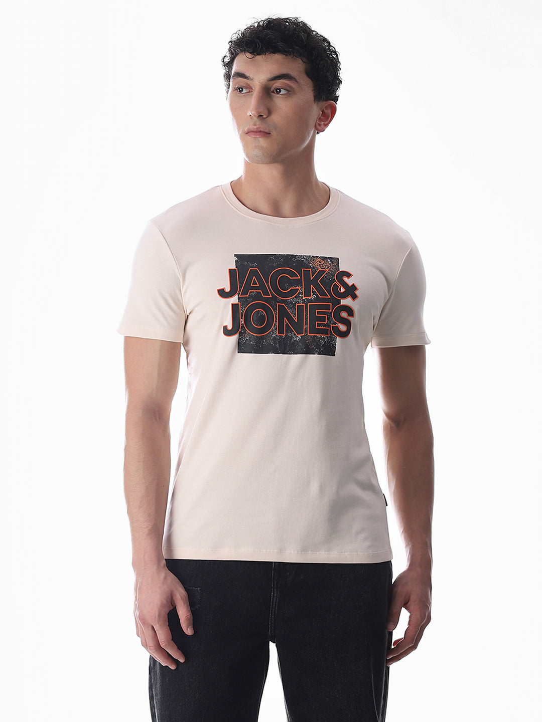 Logo Print Cotton T-shirt - Off-White