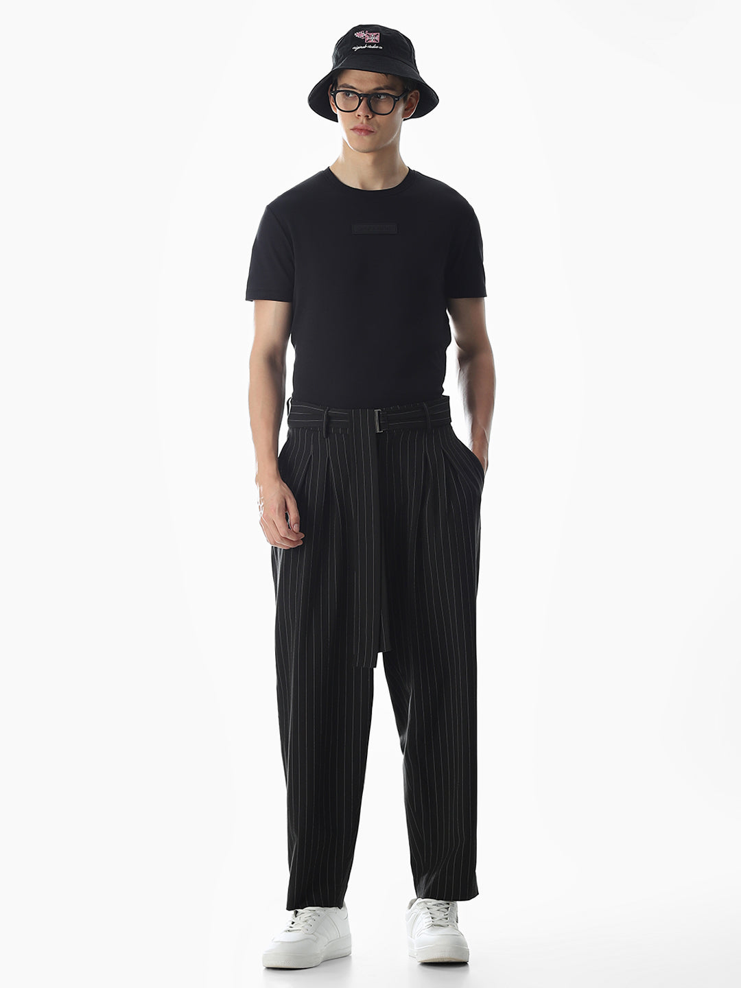 Slim Fit Crew Neck T-shirt - Black