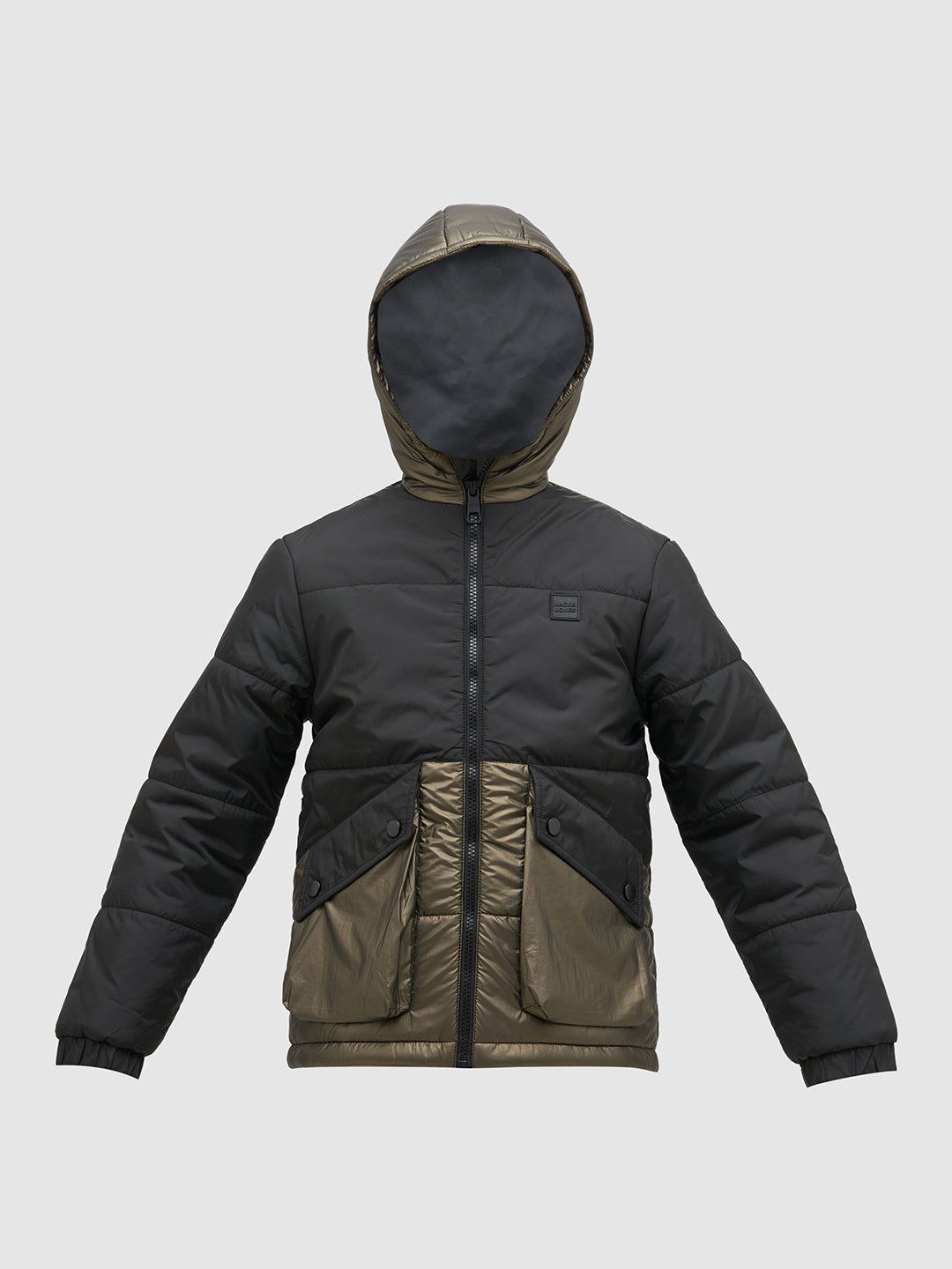 Boys Cut & Sew Colourblocked Jacket