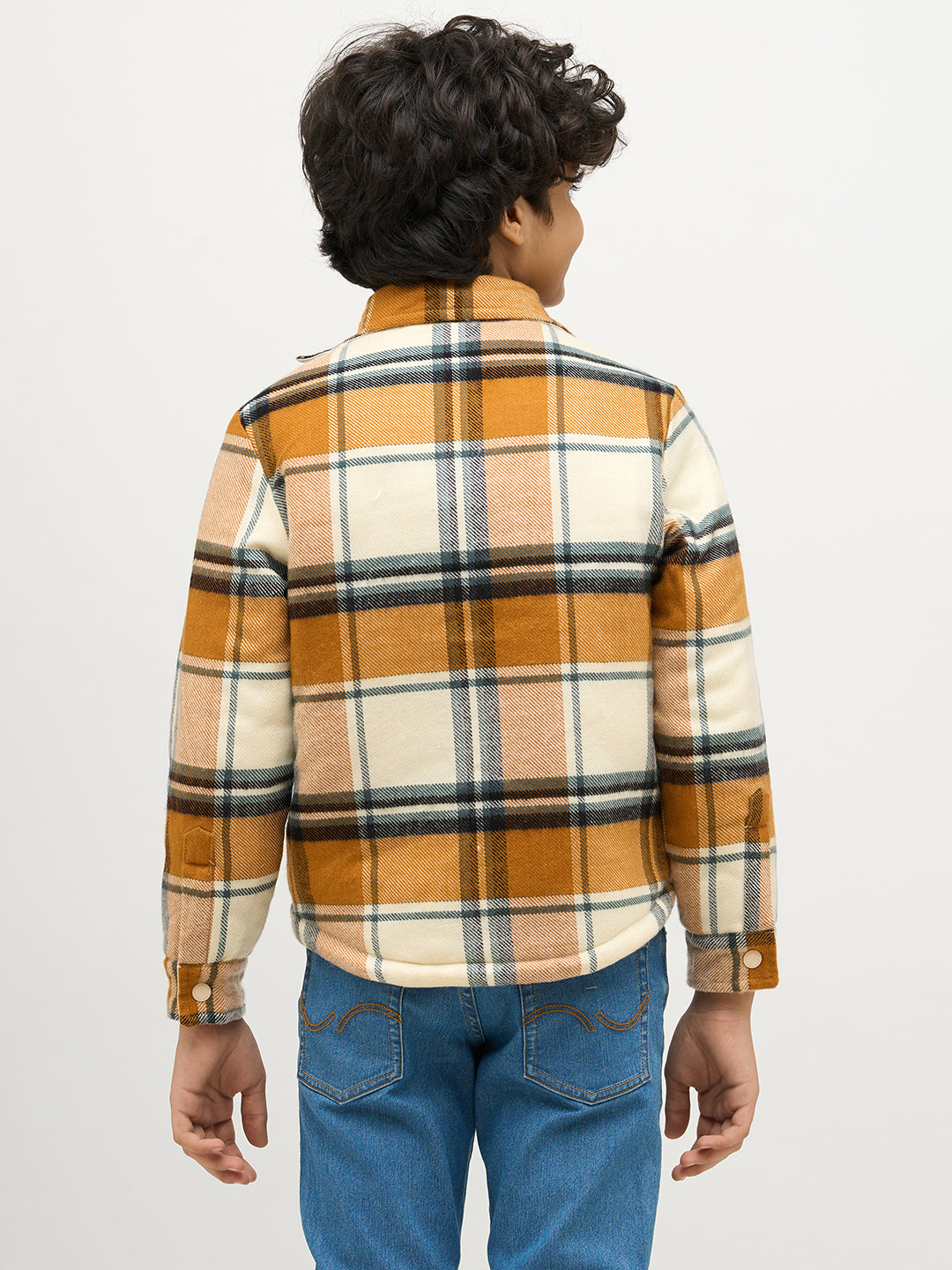 Boys Reversible Buttoned Jacket