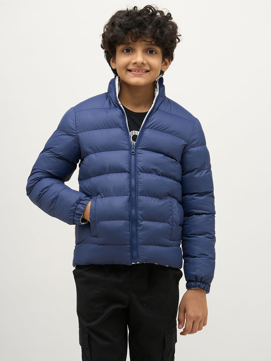 Boys Reversible Puffer Jacket