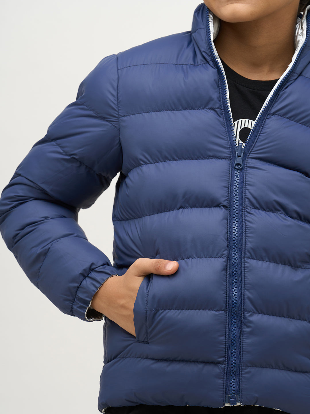 Boys Reversible Puffer Jacket