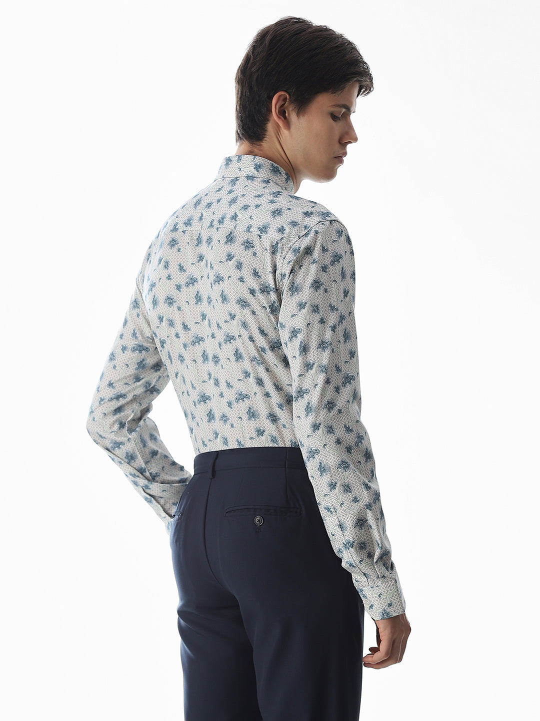 Printed Cotton Full Sleeves Shirt