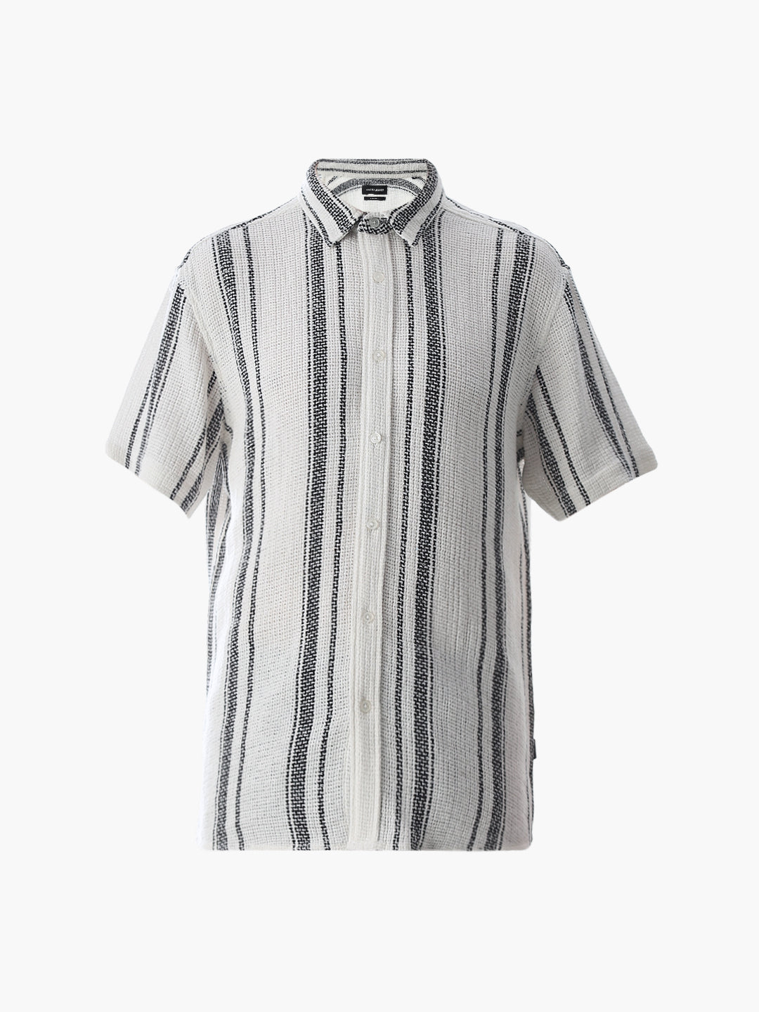 White Striped Oversized Shirt