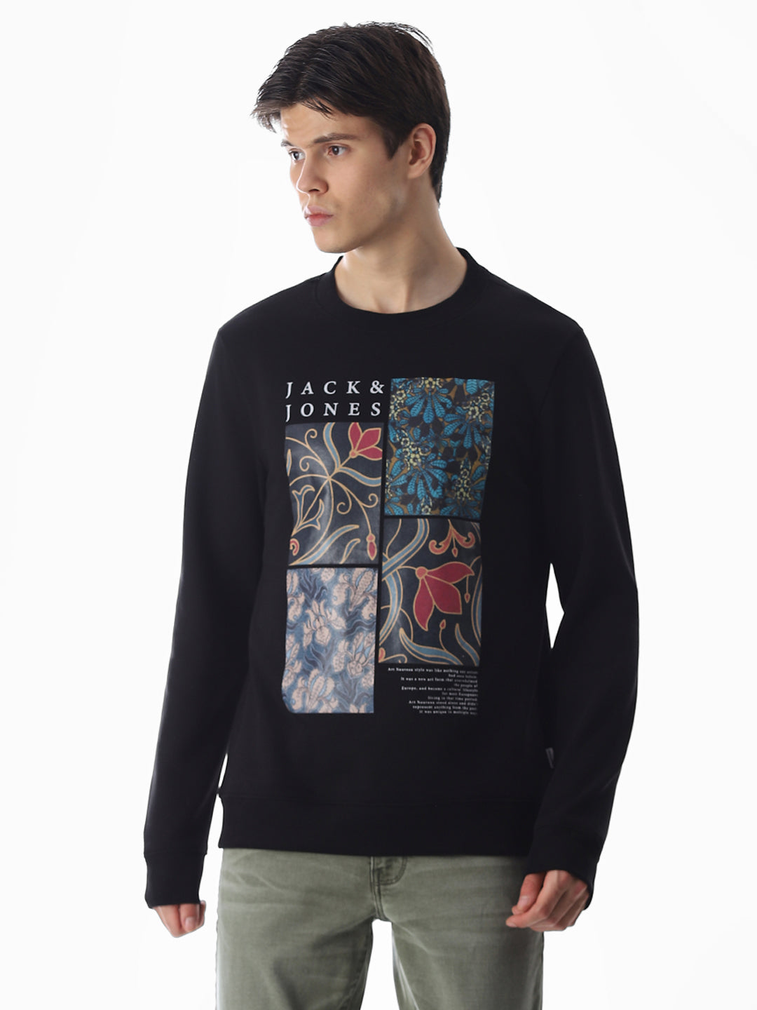 Graphic Print Regular Fit Sweatshirt