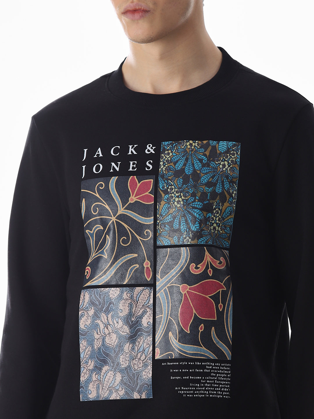 Graphic Print Regular Fit Sweatshirt
