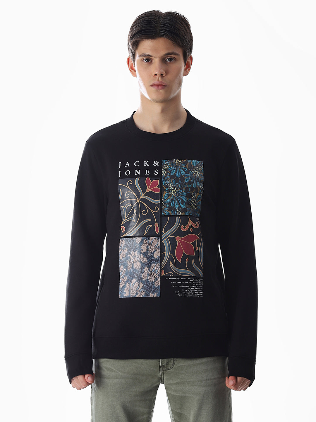 Graphic Print Regular Fit Sweatshirt