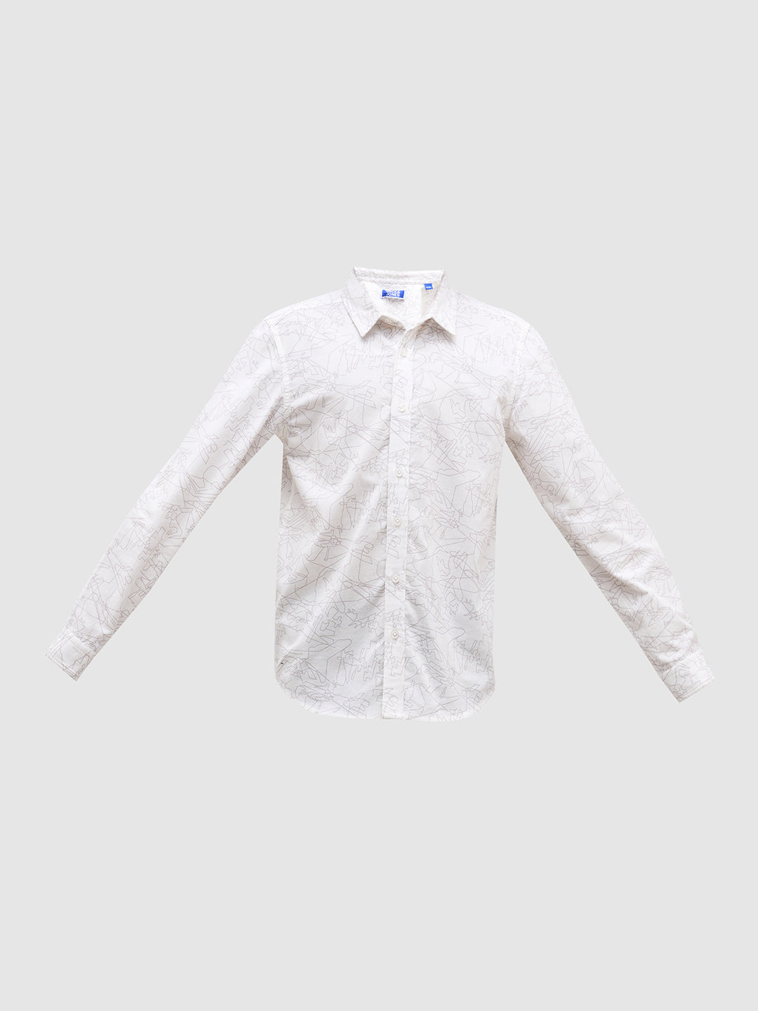 Boys Printed Cotton Shirt