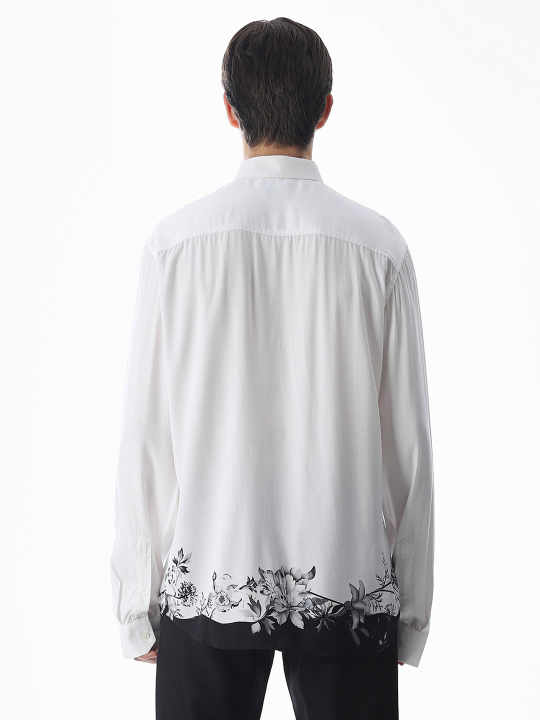 Floral Print Viscose Shirt
