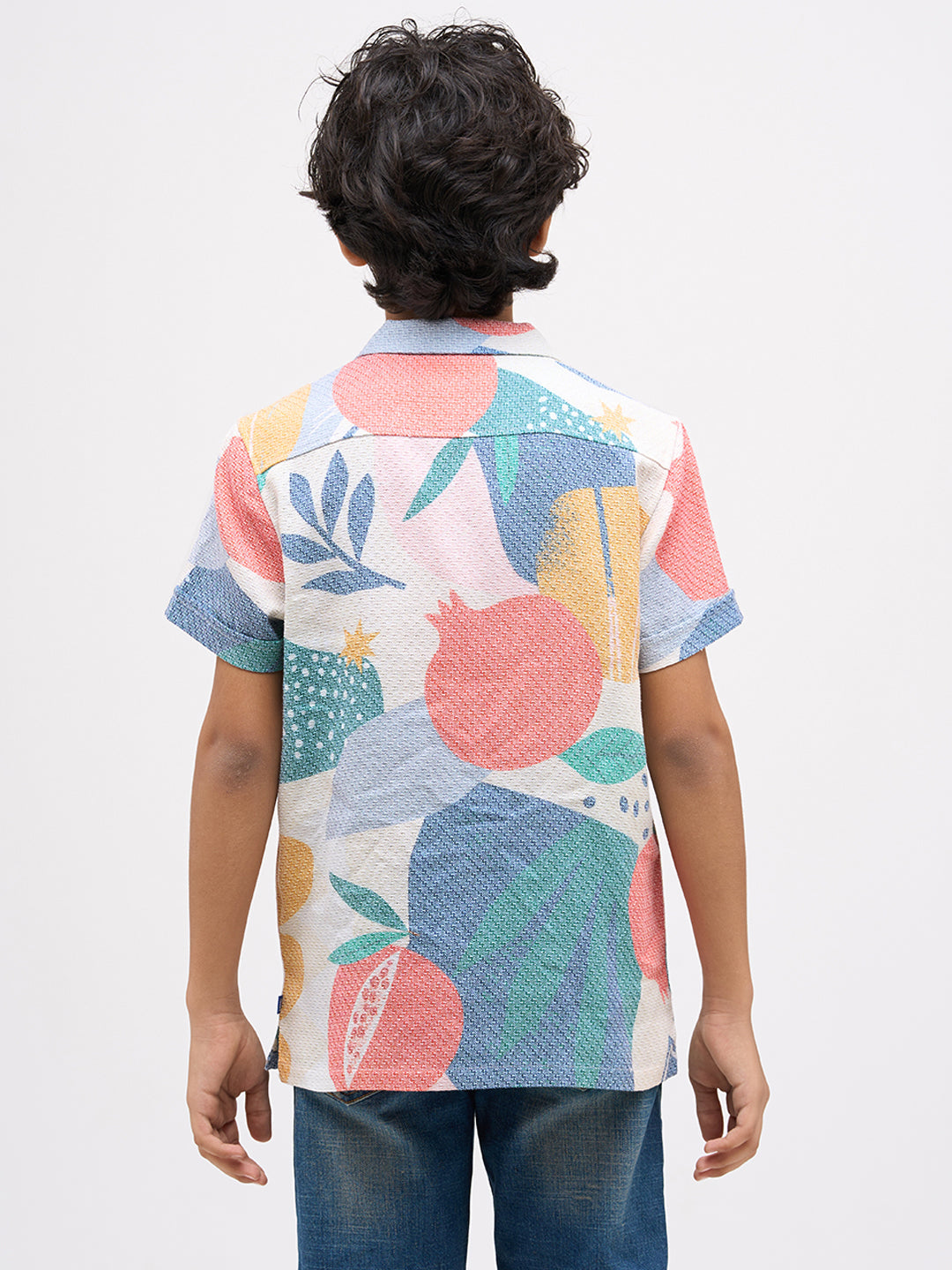 Boys Printed Woven Shirt