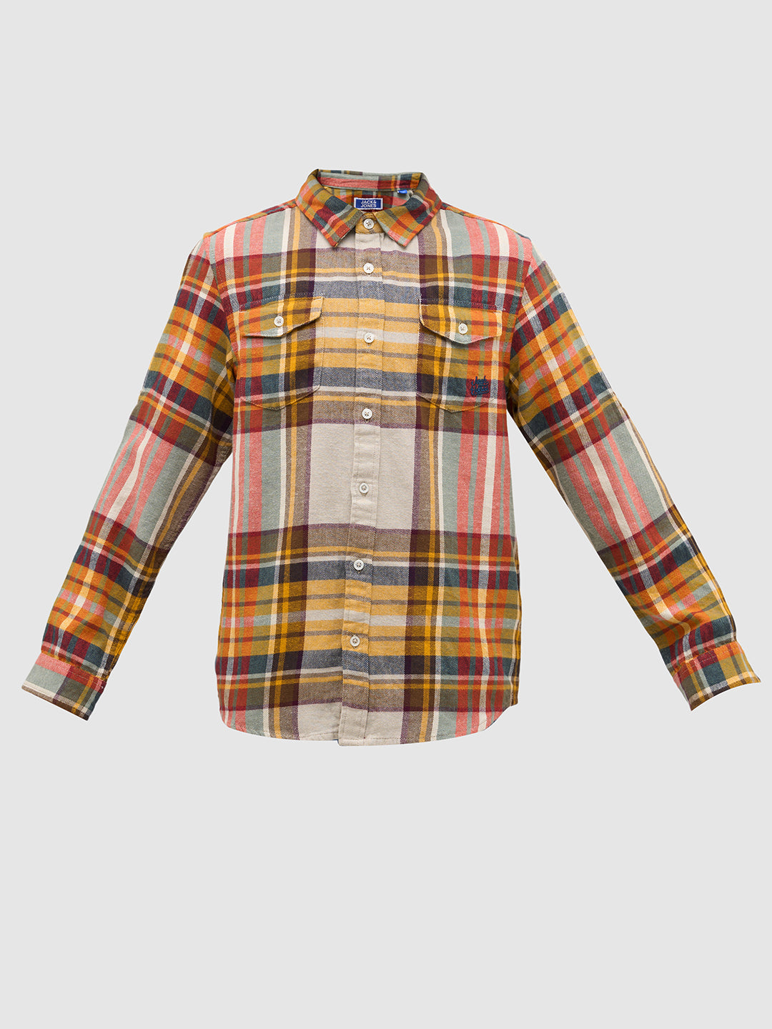Boys Regular Fit Check Shirt