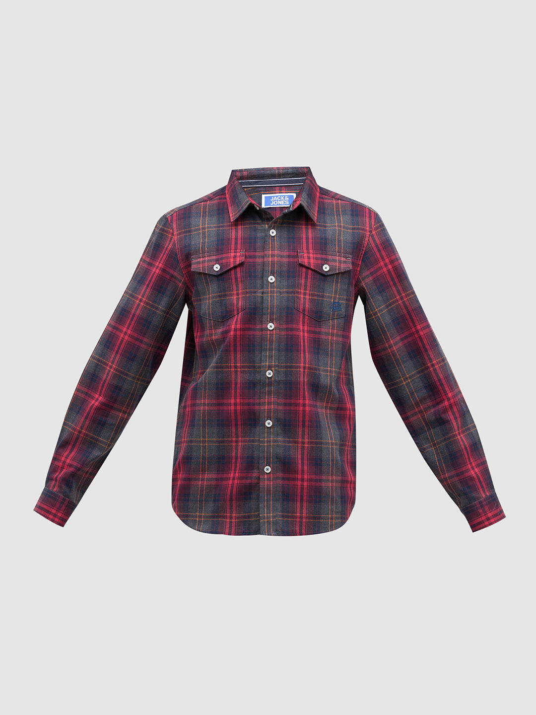 Boys Check Cotton Shirt