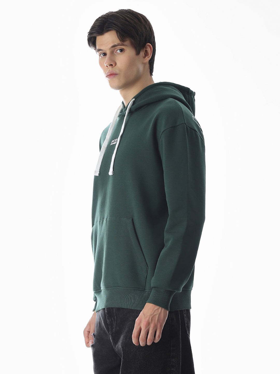 Green Hooded Sweatshirt