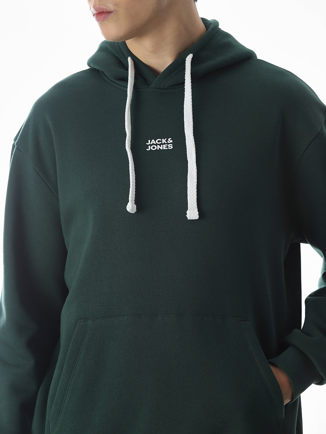 Green Hooded Sweatshirt