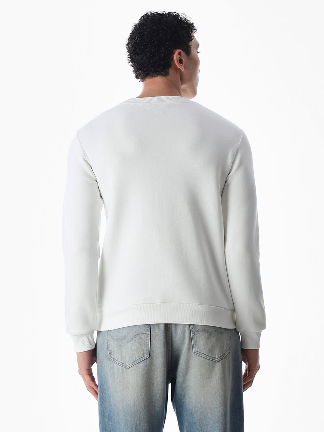 Printed Regular Fit Sweatshirt