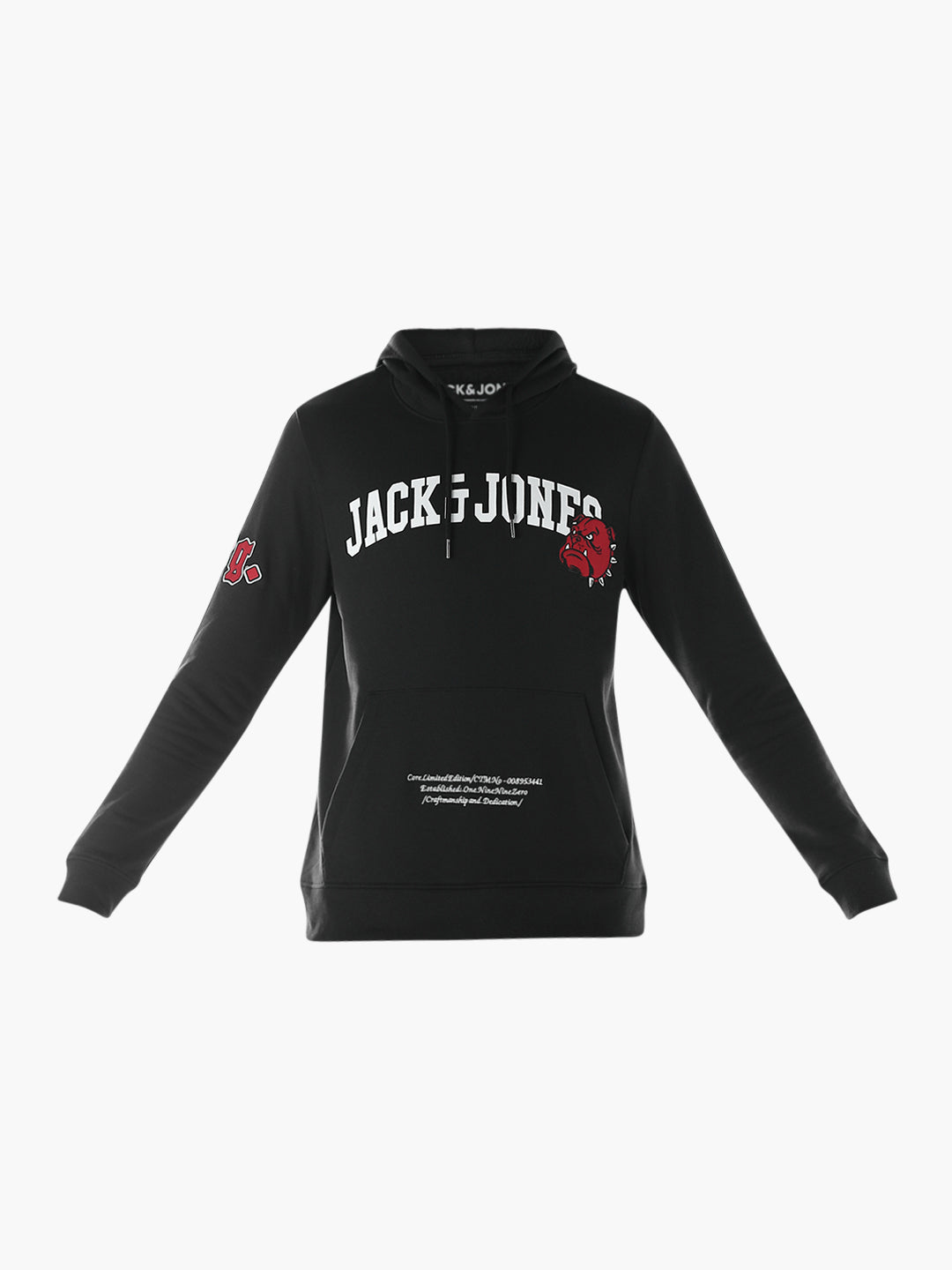 Applique Patchwork Oversized Hoodie