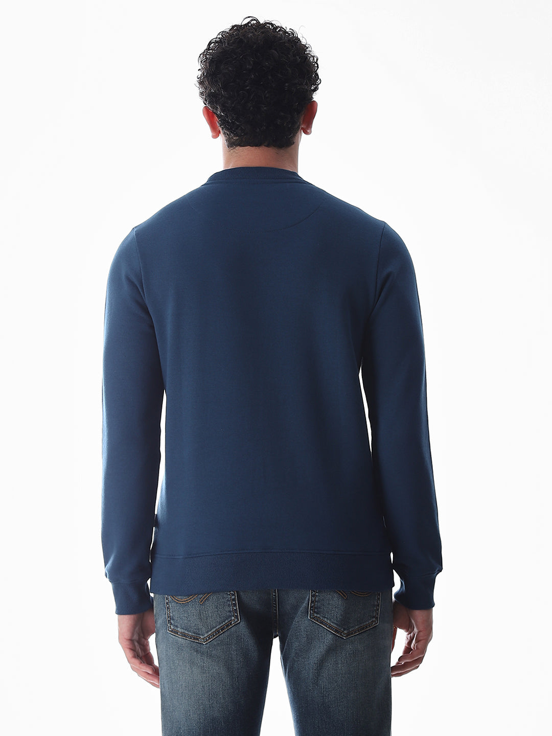 Embroidered Print Sweatshirt