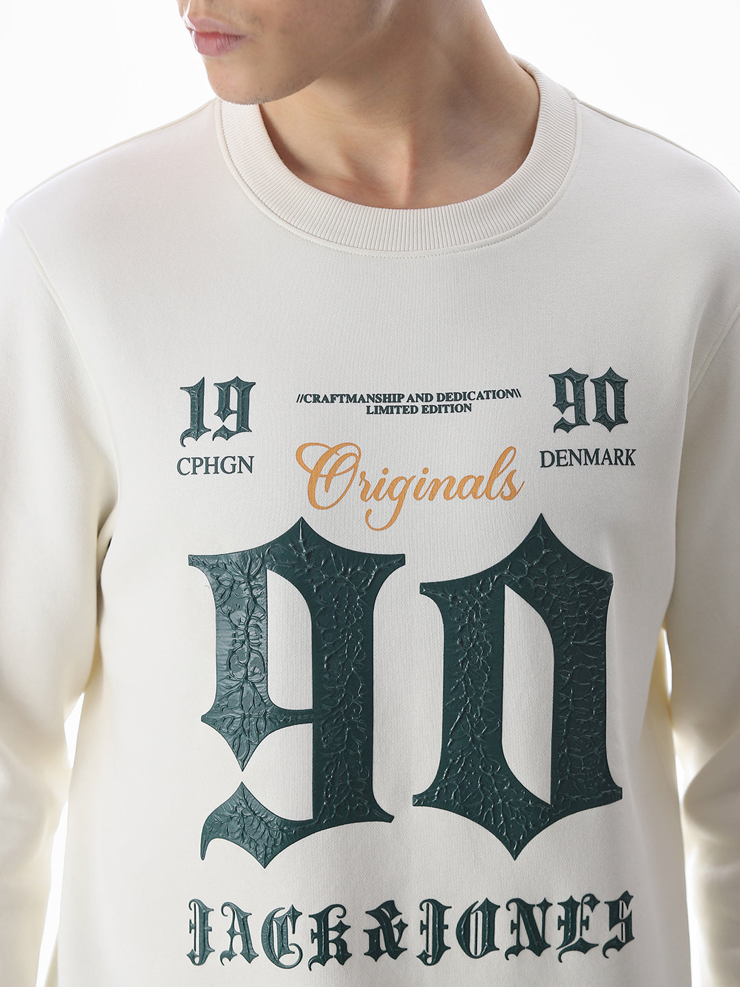 Typographic Print Sweatshirt