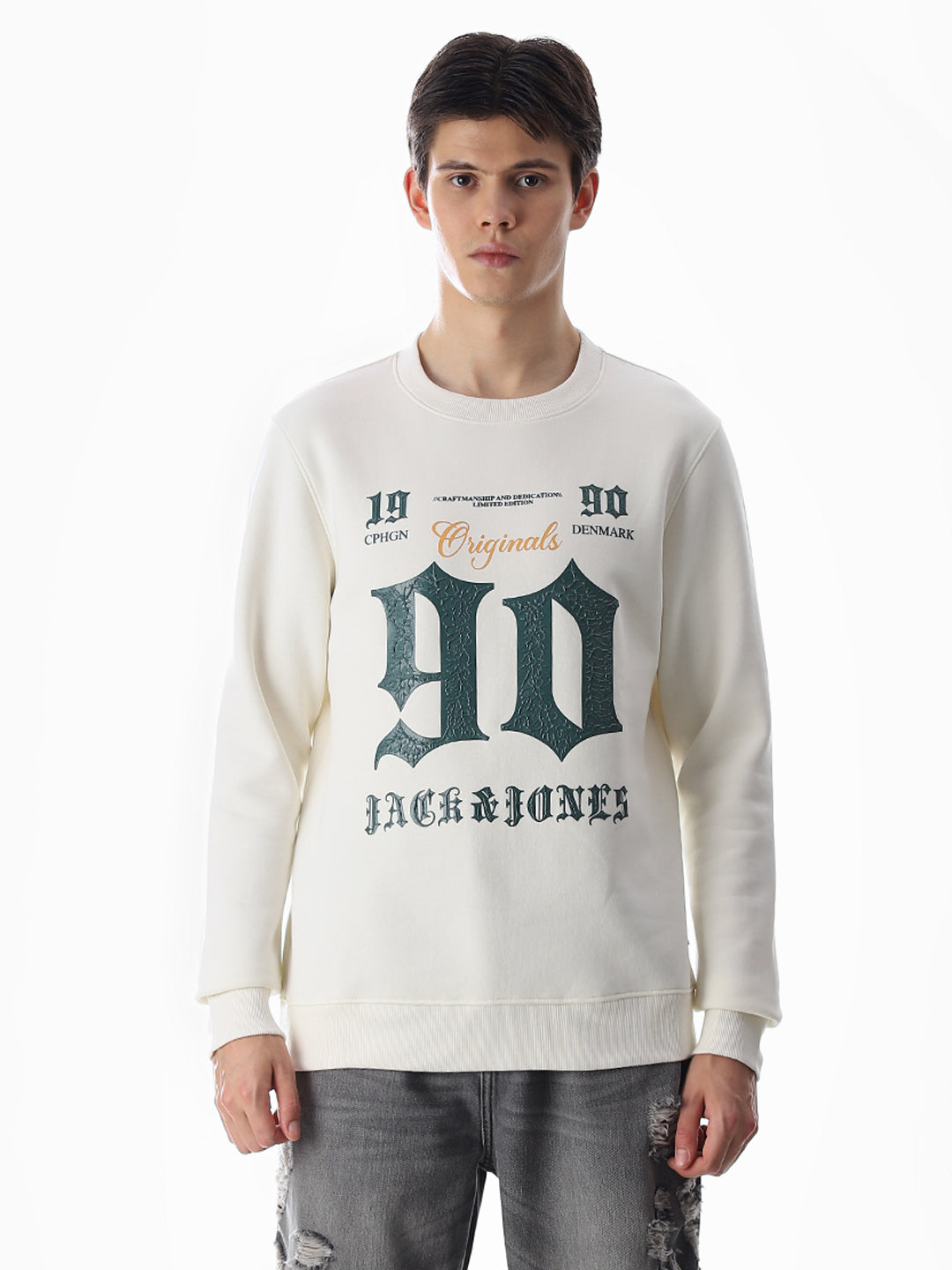 Typographic Print Sweatshirt