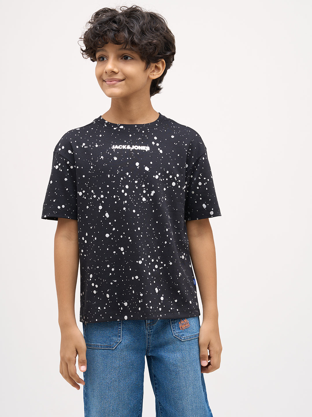 Boys Printed Cotton T-shirt